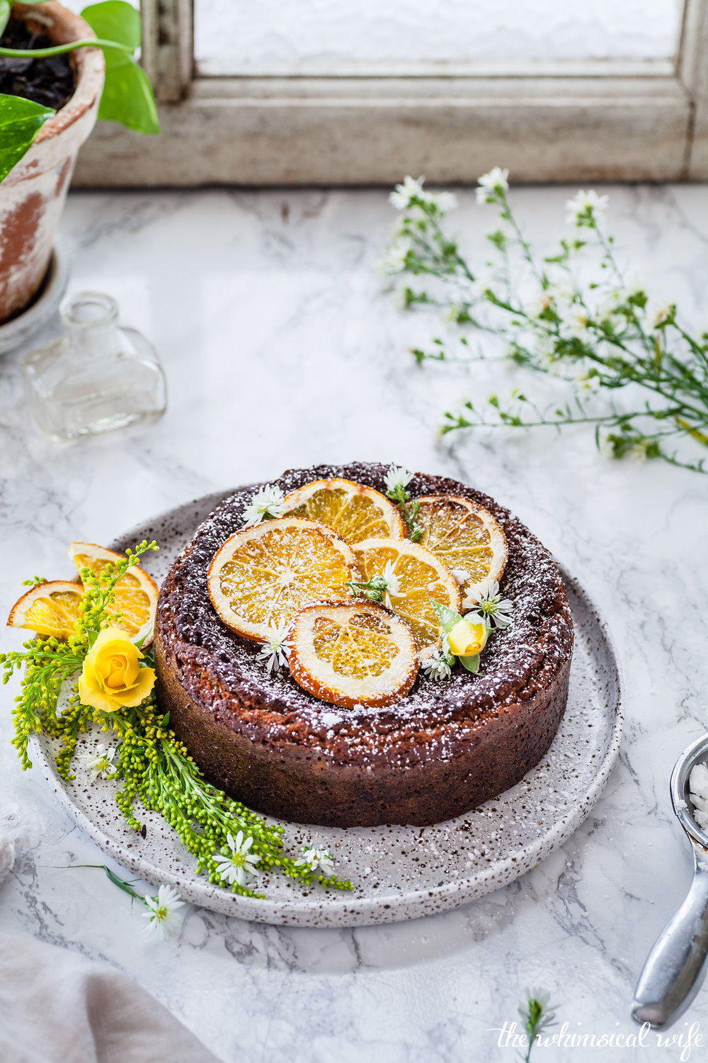 30 Cakes In 30 Days | 5. Orange & Almond Cake {Vegan, Gluten & Dairy Free} | The Whimsical Wife